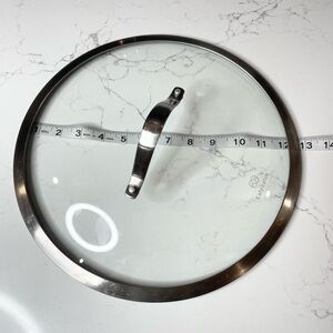 Large 12.5” Glass Calphalon Lid